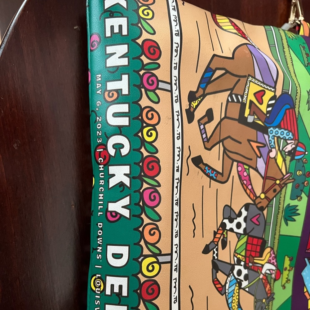 Kentucky Derby Large Wristlet